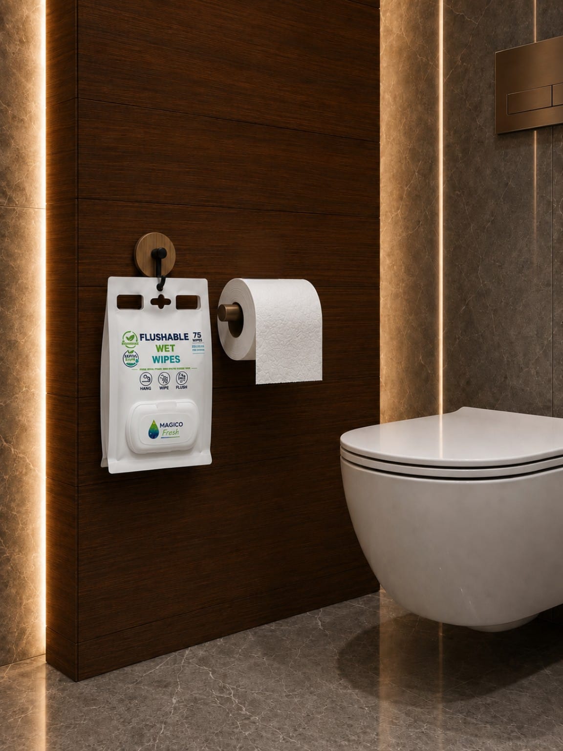 Magico Fresh ıslak mendil ambalaj tasarımı