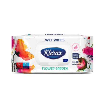 FLOWER GARDEN ISLAK MENDİL 120 ADET